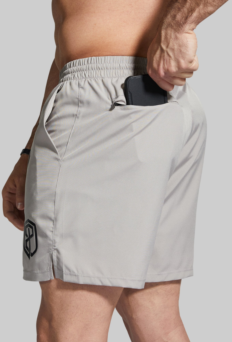 Training Short-7"-Grey-Born Primitive
