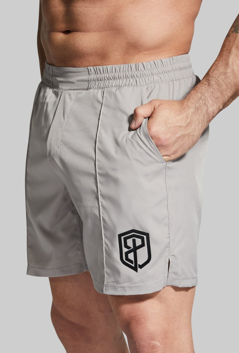 Training Short-7"-Grey-Born Primitive