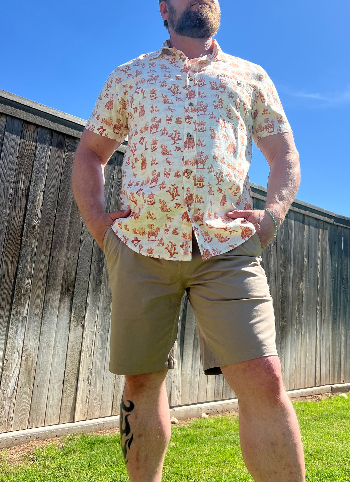 Muertos City Slicker Button Up-Sendero