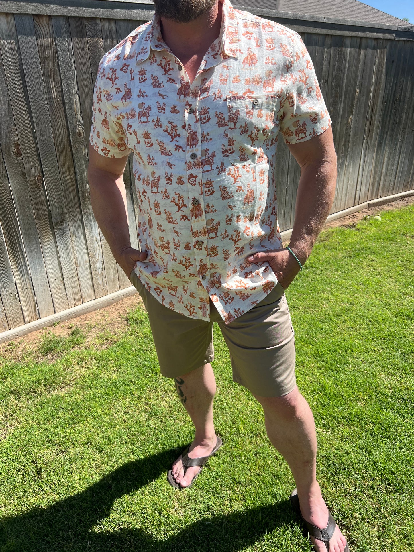 Muertos City Slicker Button Up-Sendero