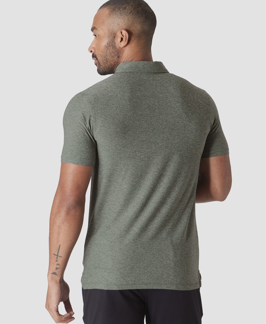 Forest Green Classic Active Polo