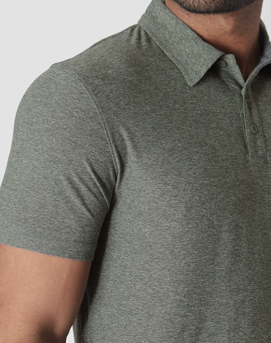 Forest Green Classic Active Polo