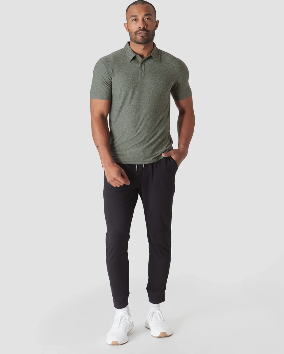 Forest Green Classic Active Polo