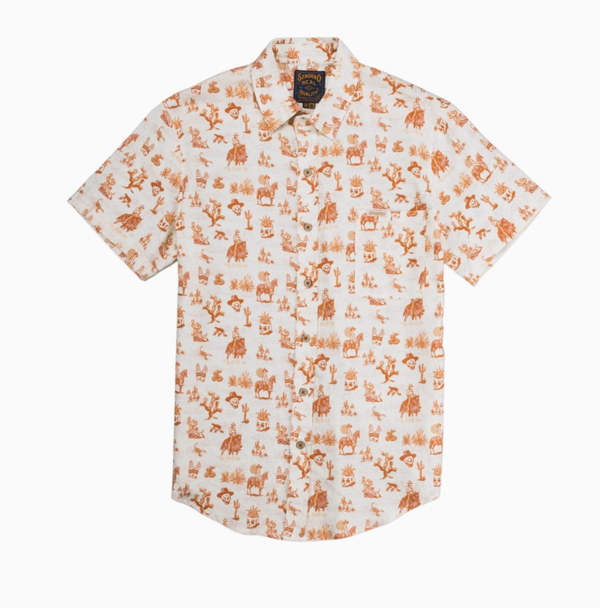 Muertos City Slicker Button Up-Sendero