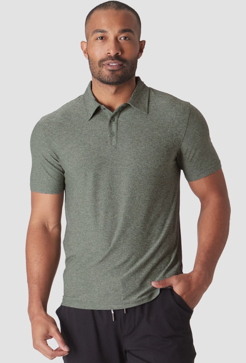 Forest Green Classic Active Polo