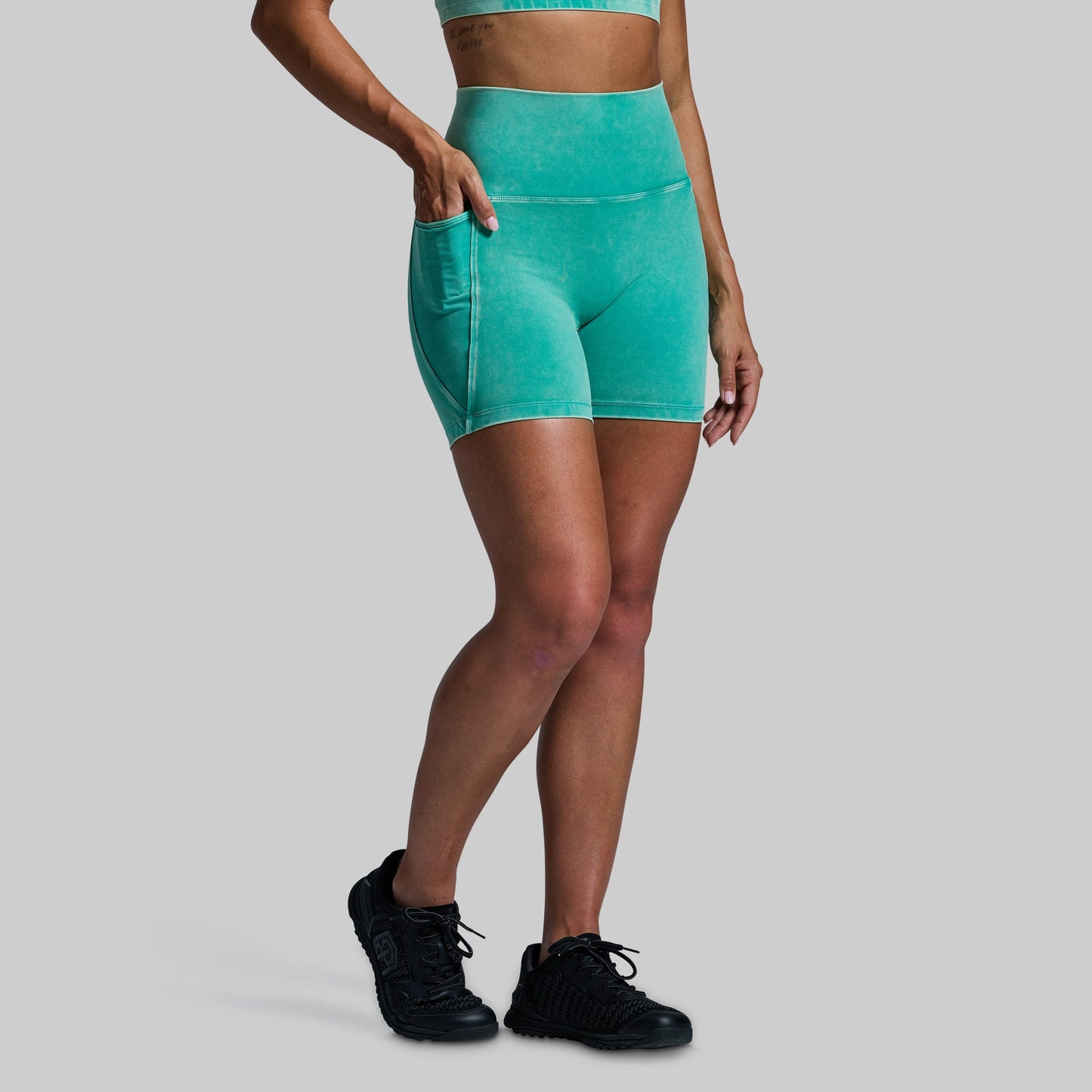 Born Primitive | Eccentric Shorts-Washed Jade