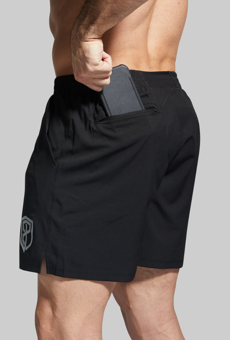 Training Shorts-7"-Black-Born Primitive