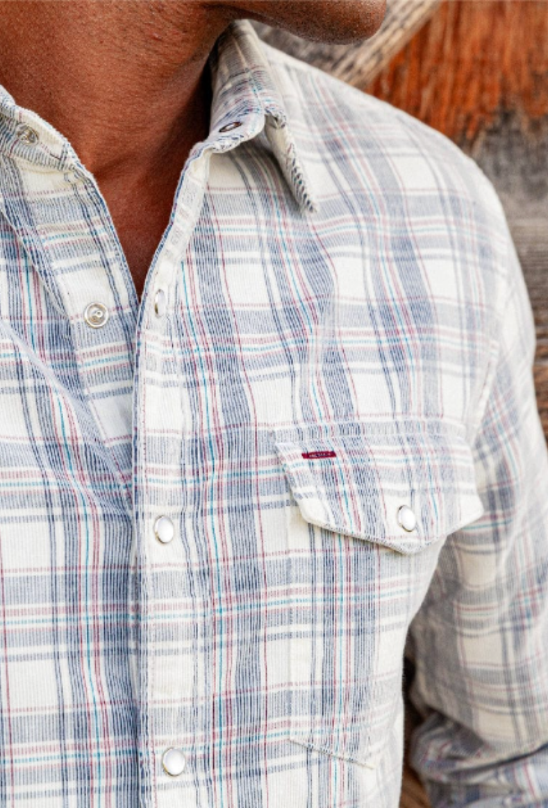 Criquet | Corduroy Long Sleeve-Plaid