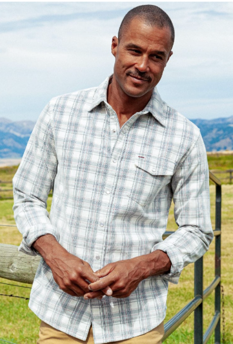 Criquet | Corduroy Long Sleeve-Plaid