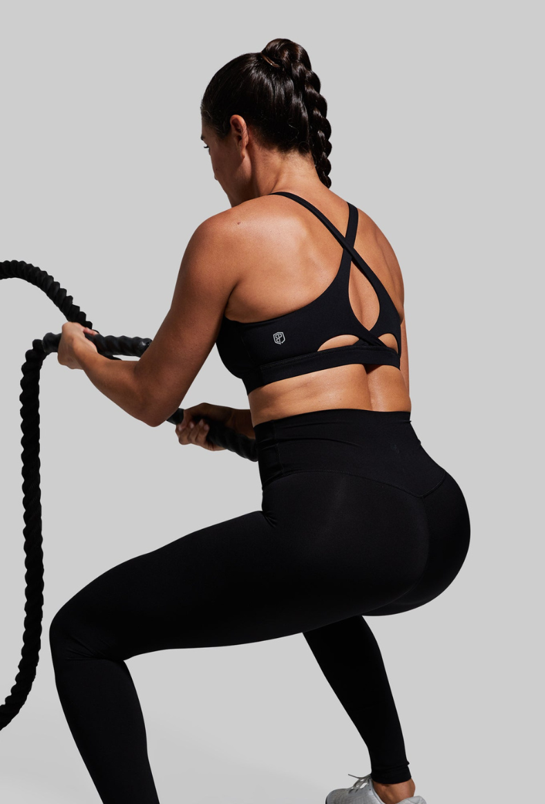 Helix Sports Bra-Black | Born Primitive