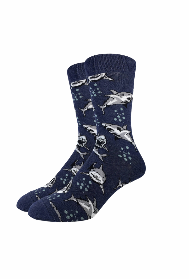 Shark Attack Socks