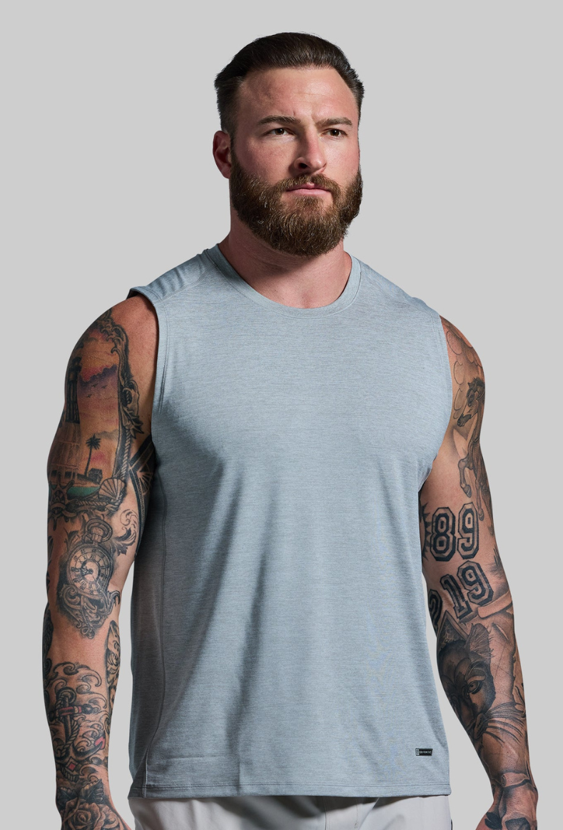 Training Muscle Tank-Grey