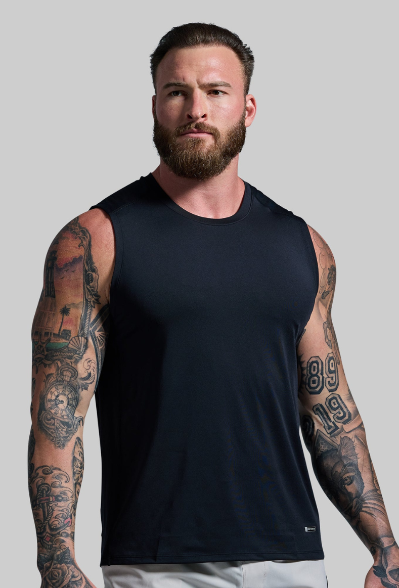 Training Muscle Tank-Black-Born Primitive