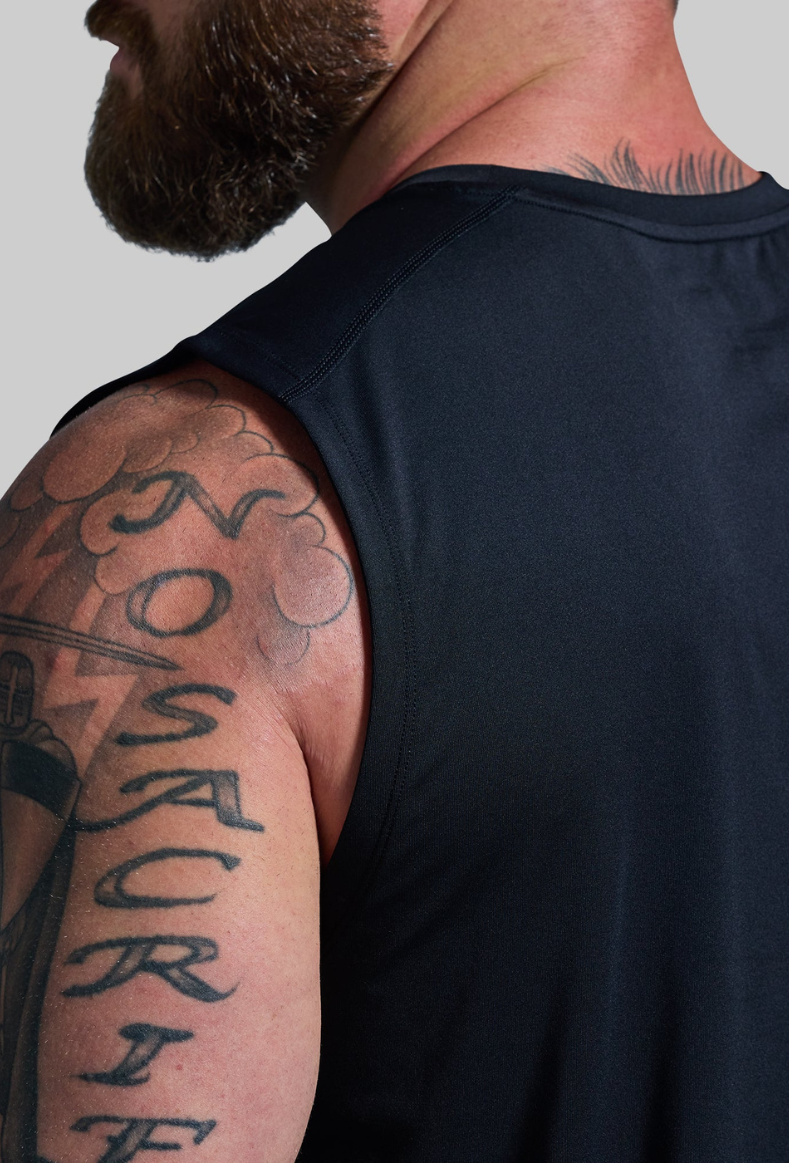 Training Muscle Tank-Black-Born Primitive