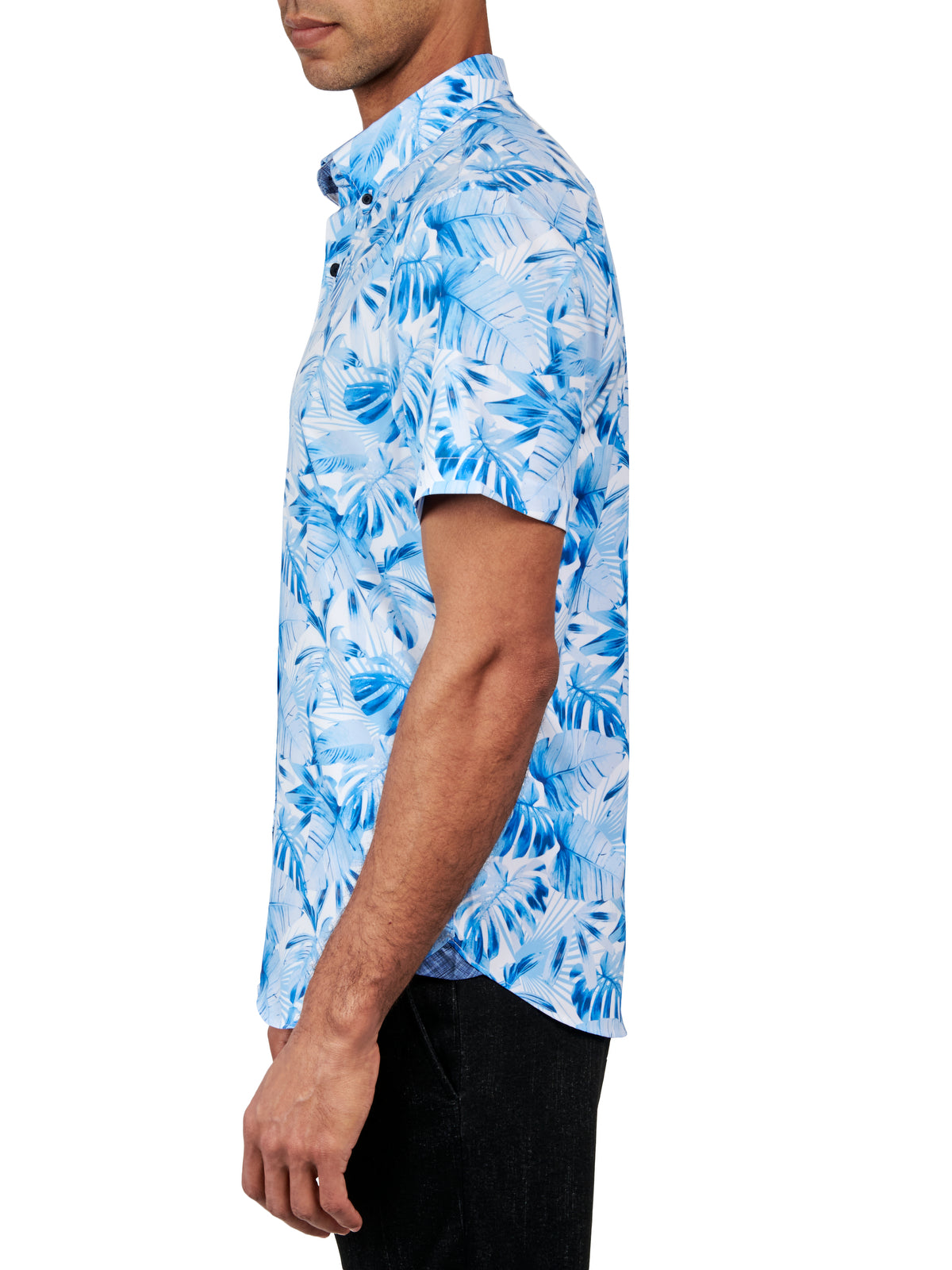 Blue Hawaii Button Up