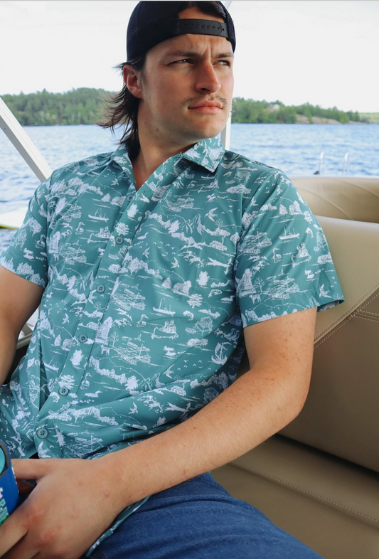 Lake Nights Button Up