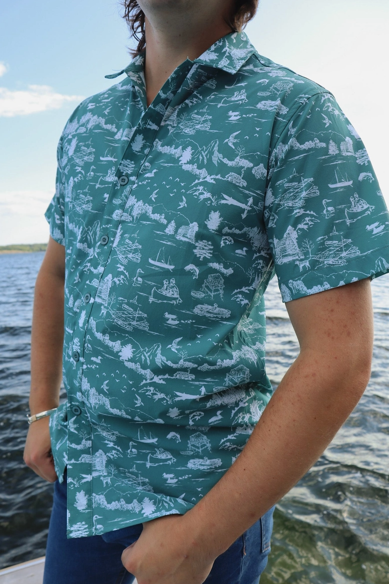Lake Nights Button Up