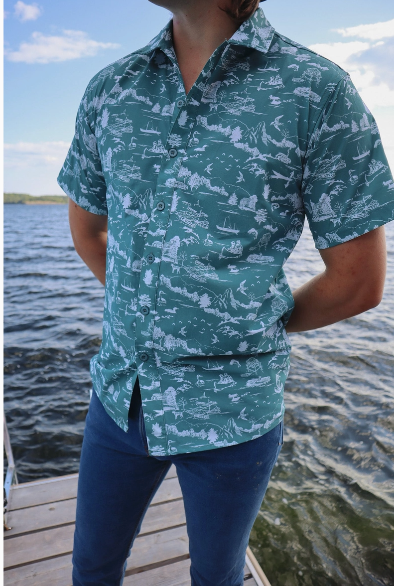Lake Nights Button Up