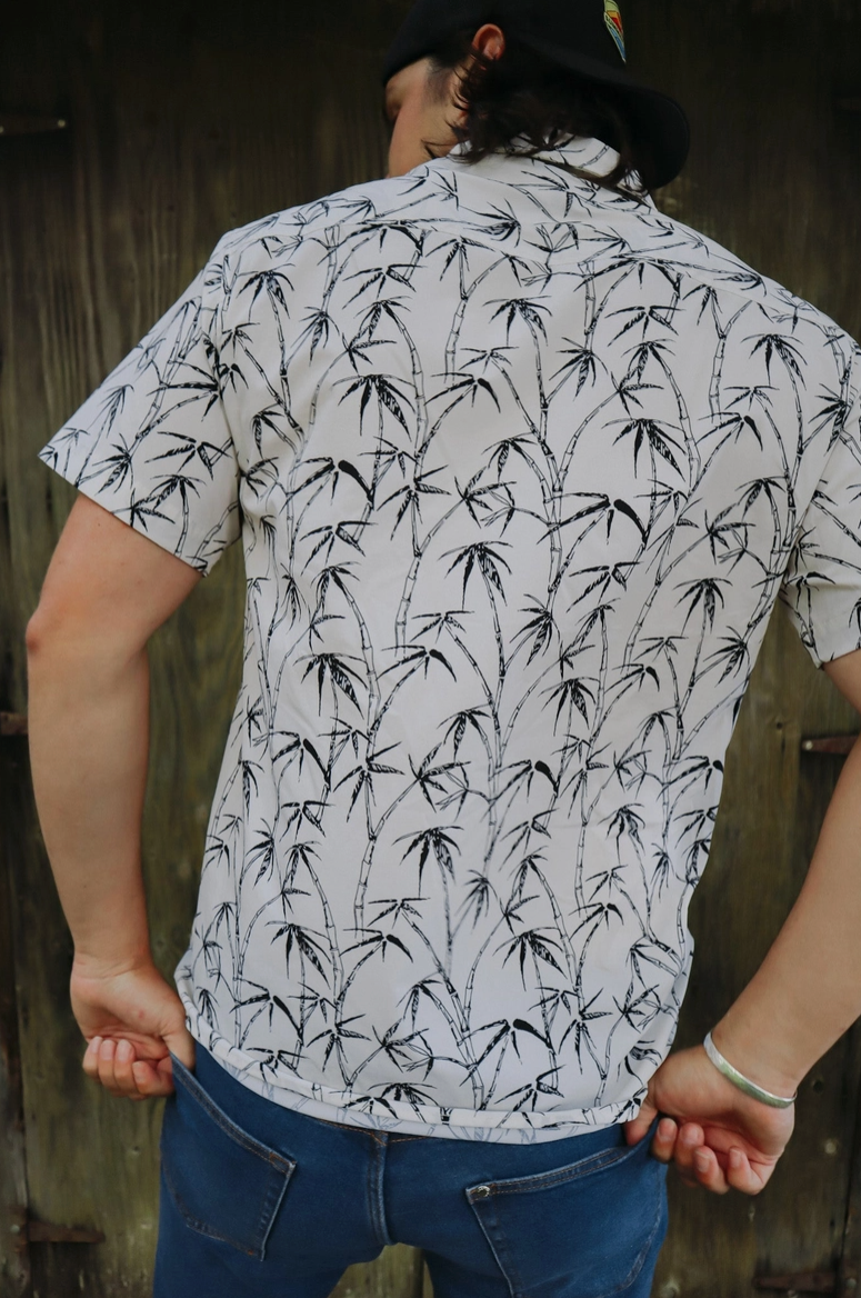 Palm and Cool Button Up