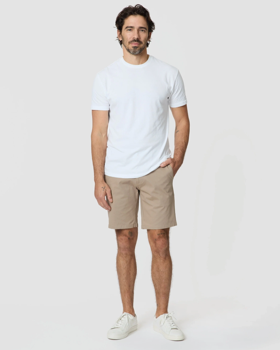 Khacki Classic Twill Shorts-9"