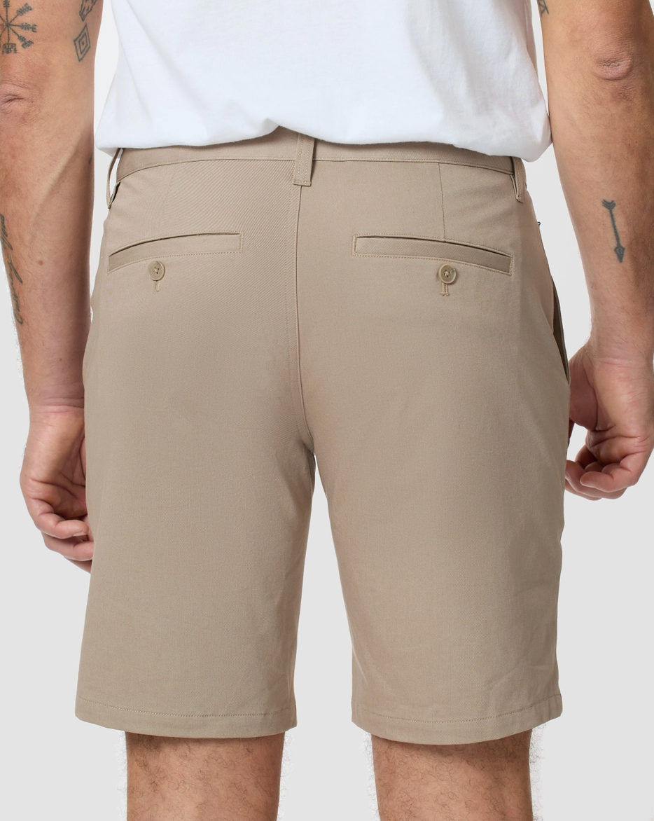 Khacki Classic Twill Shorts-9"