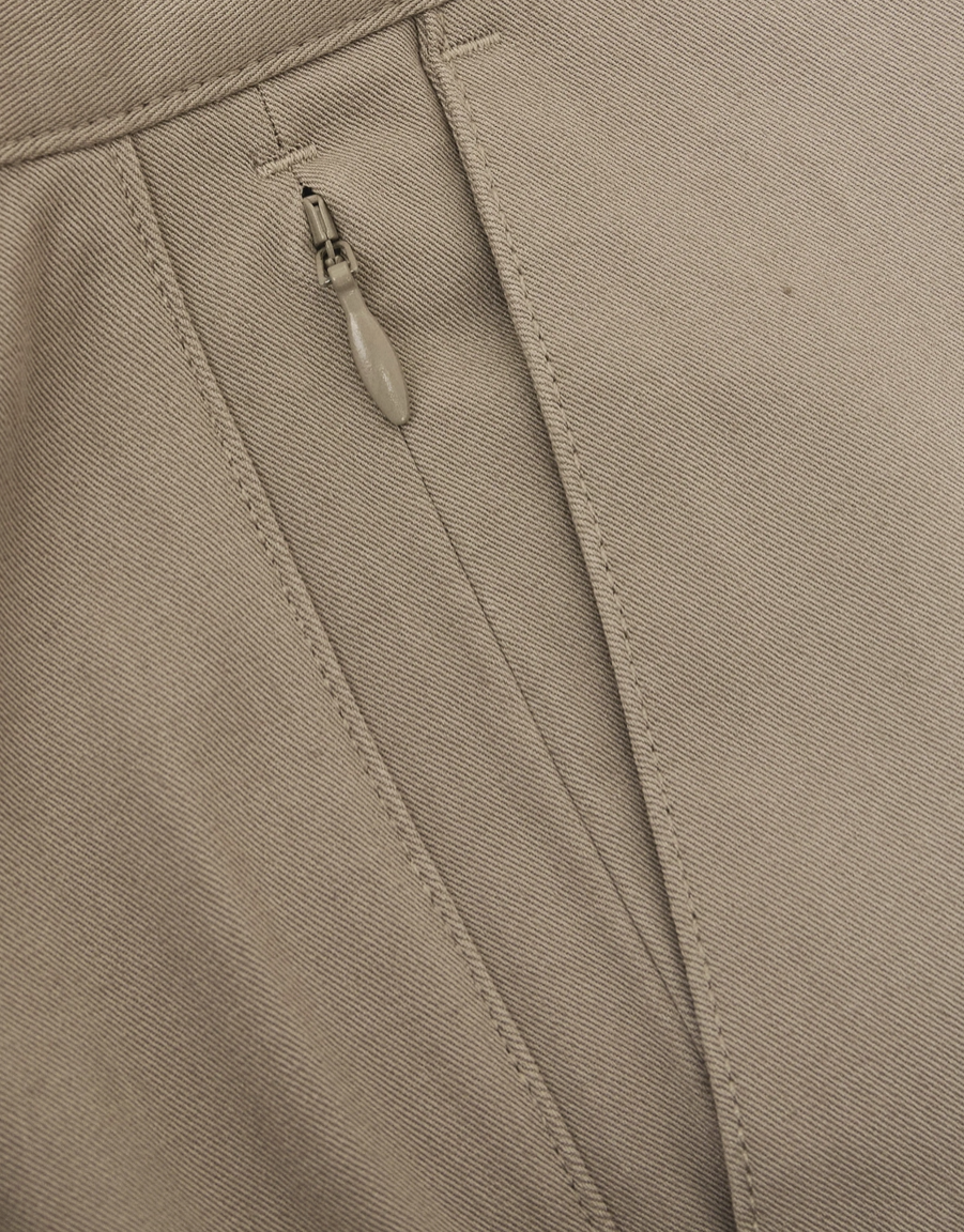 Khacki Classic Twill Shorts-9"