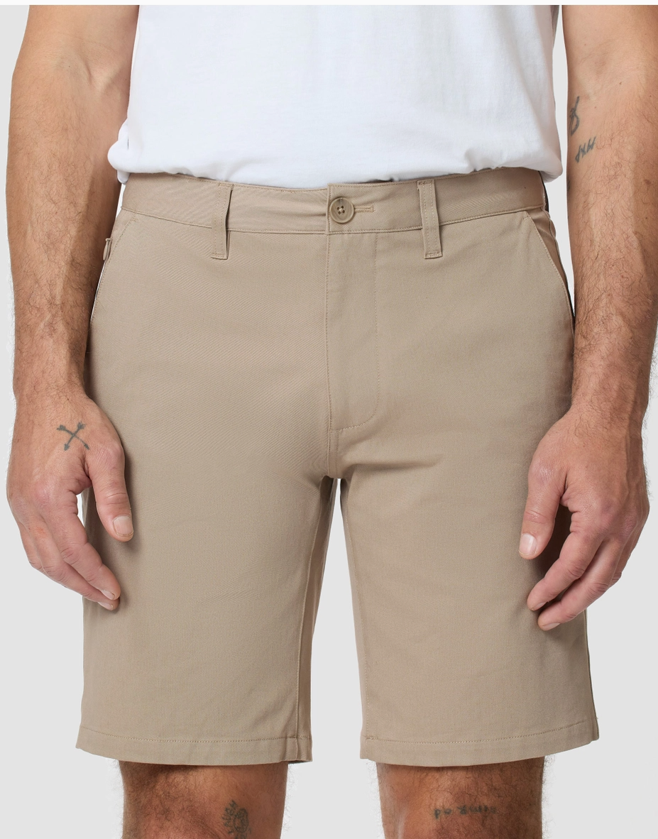 Khacki Classic Twill Shorts-9"