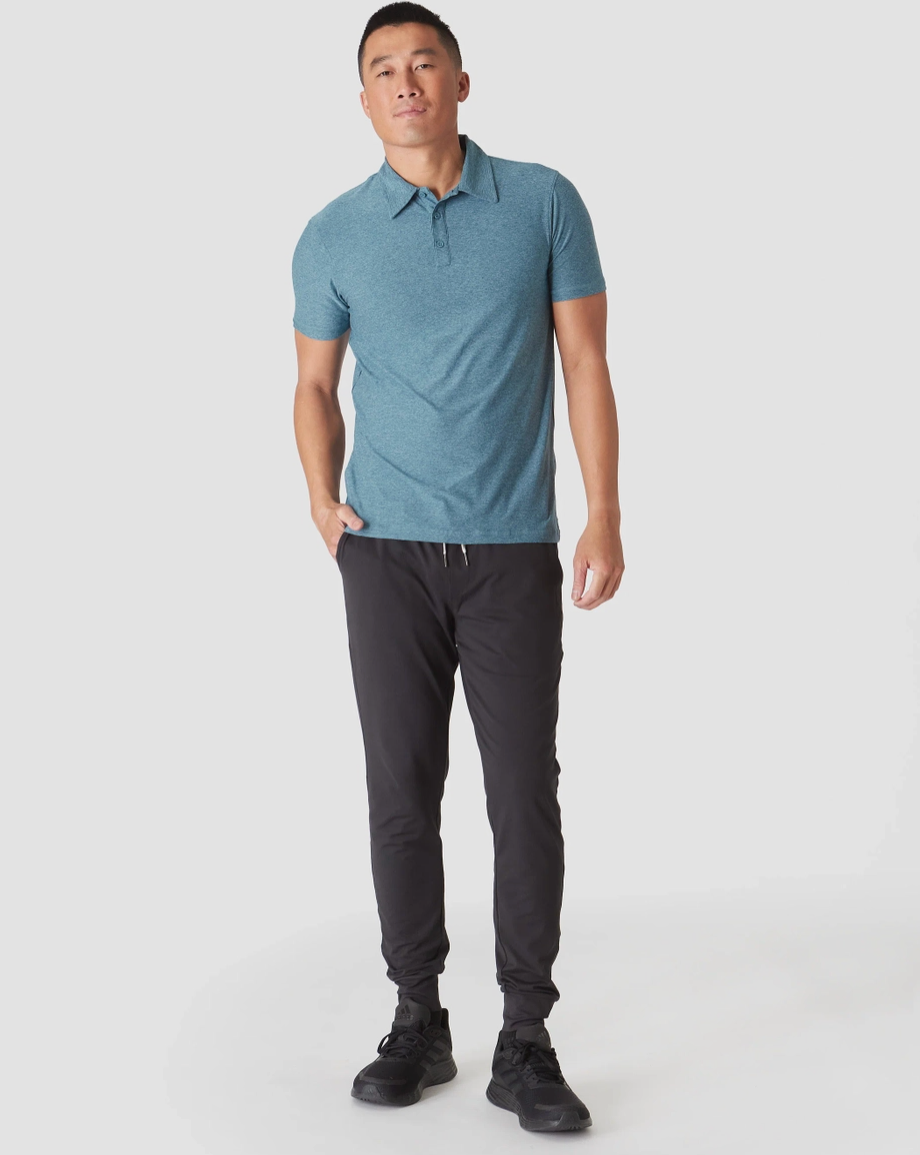 Light Blue Classic Active Polo