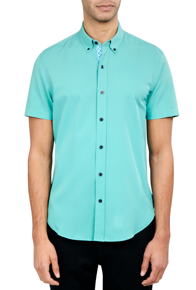 Mint Green Button Up