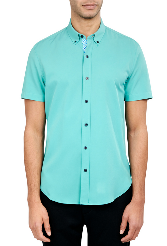 Mint Green Button Up