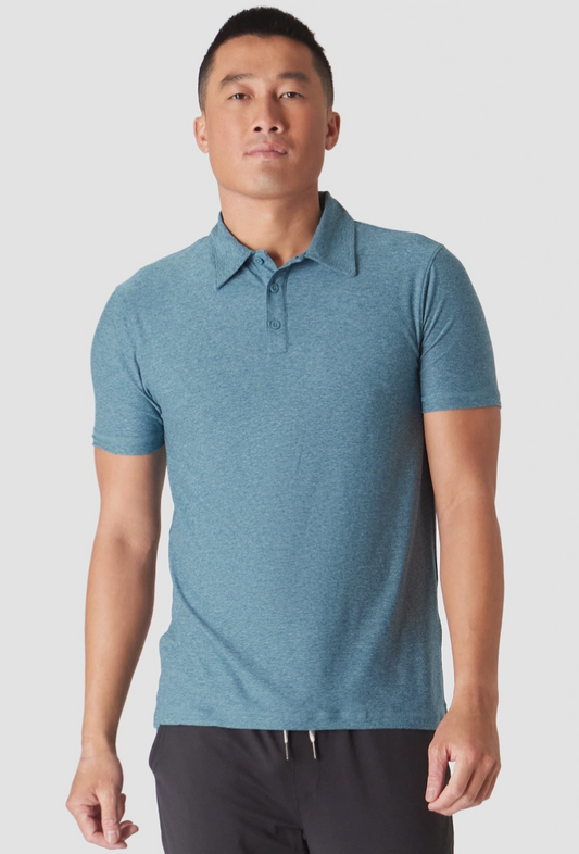 Light Blue Classic Active Polo