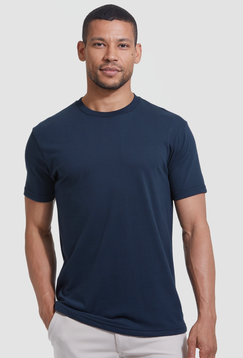 Navy Blue Classic T-Shirt