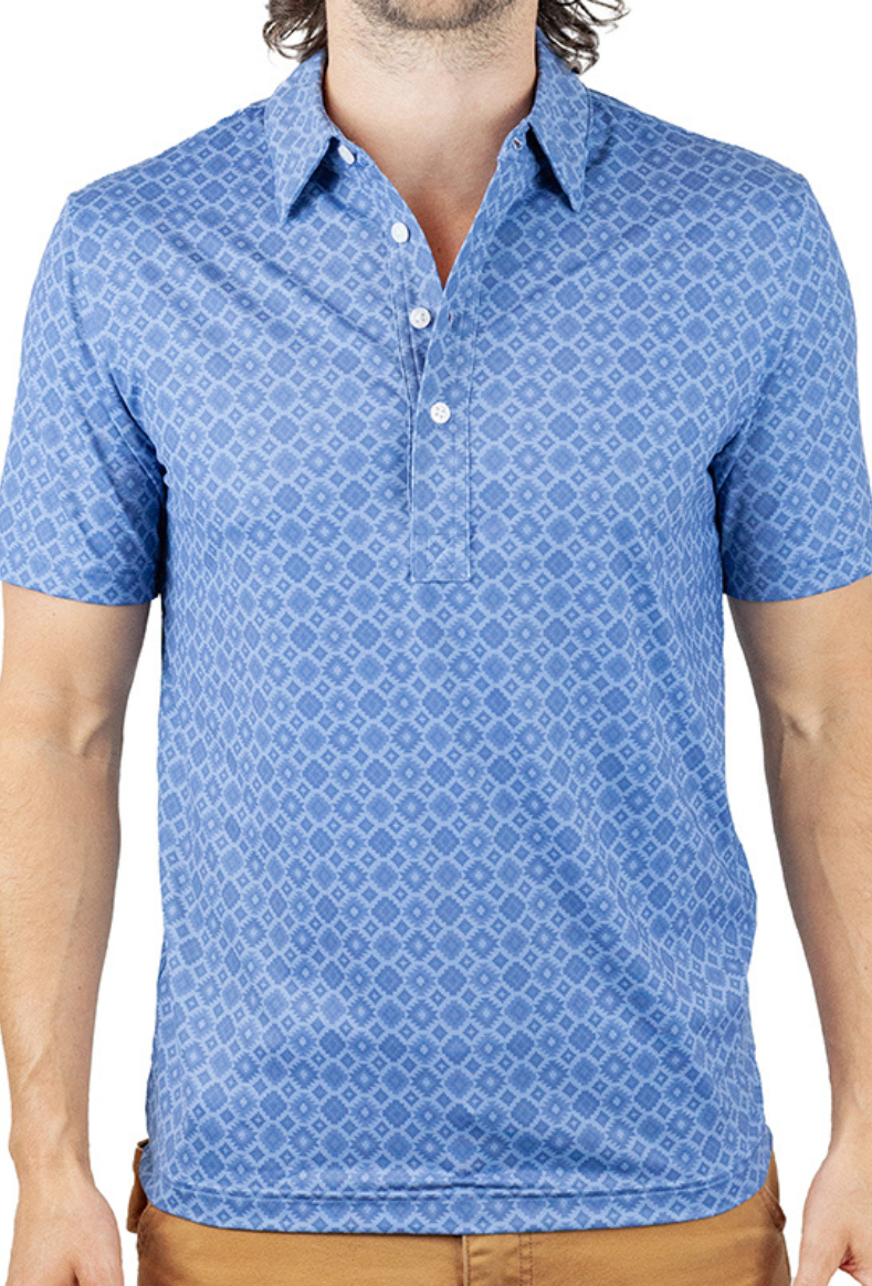 Criquet | Durango Blue Performance Polo