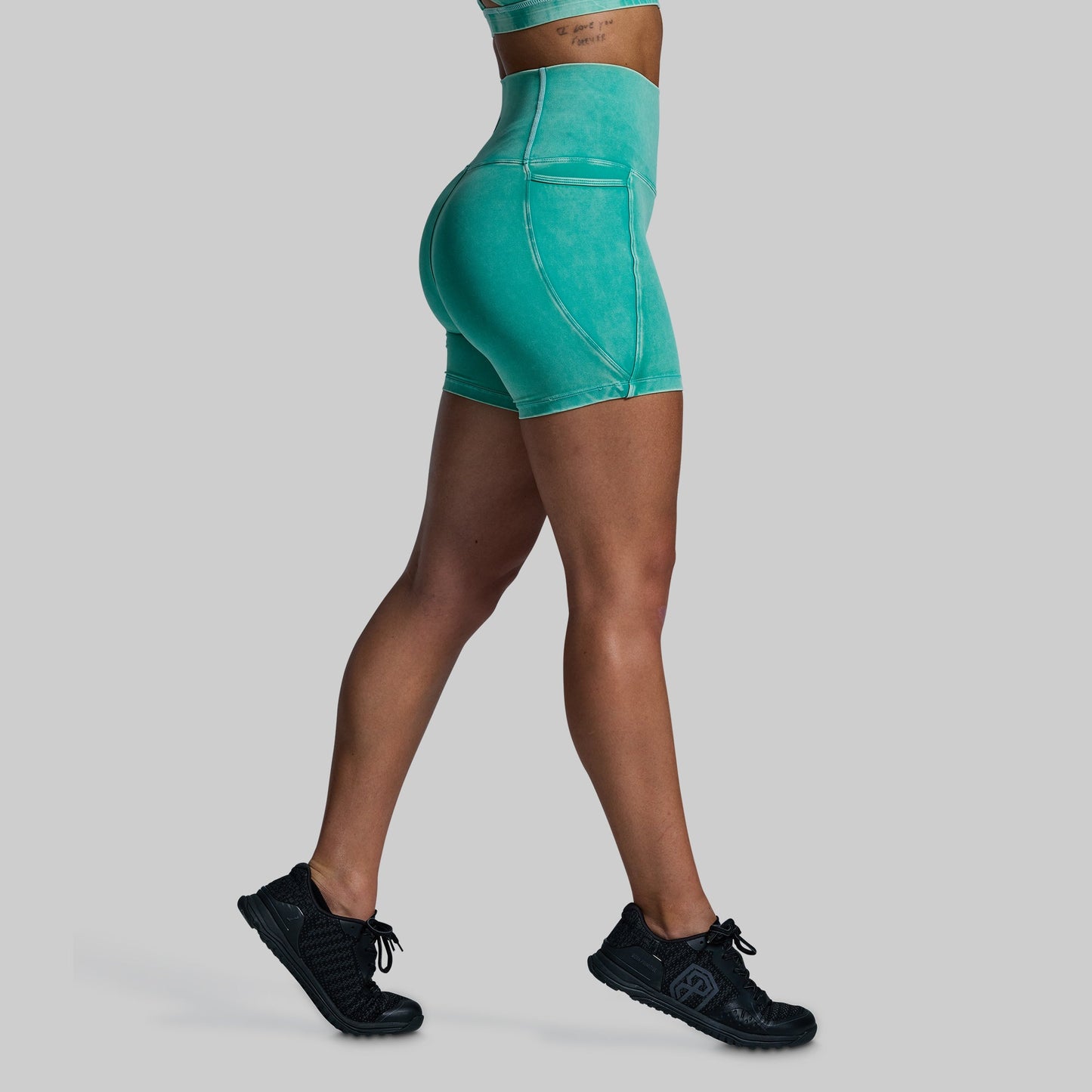Born Primitive | Eccentric Shorts-Washed Jade